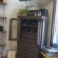 soap perfumerie upcycled armoire